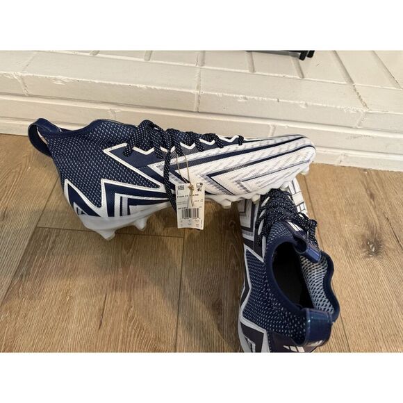 Adidas Freak Ultra 23 Inline Men Size 17 White Blue Football Cleats HP2452 NEW - Picture 5 of 7